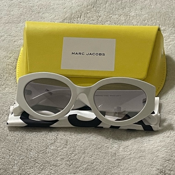 Marc Jacobs White Sunglasses